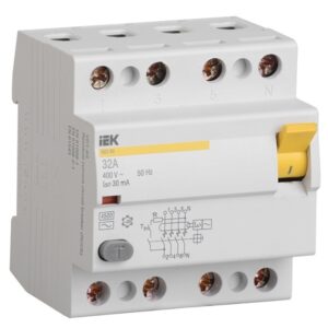 УЗО ВД1-63 4Р 32А 30мА IEK