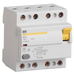 УЗО ВД1-63 4Р 63А 30мА IEK