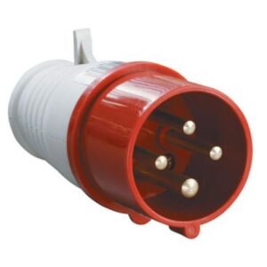 Вилка переносная 014, 3Р+РЕ, 16А, 380В, IP44