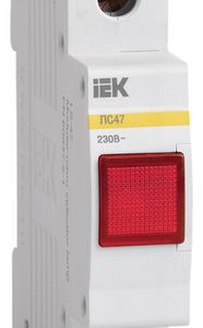 Сигнальная лампа ЛС-47 красная IEK