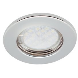Спот встраиваемый Ecola DL90 MR16 GU5.3 хром плоский 30x80
