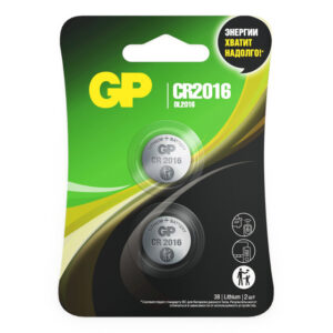 Батарейка GP CR2016 литиевая 3В