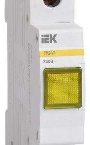 Сигнальная лампа ЛС-47 жёлтая IEK