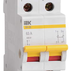 Выключатель нагрузки ВН-32 2Р 63А IEK