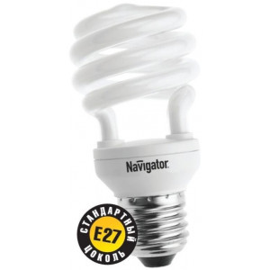 Лампа энергосберегающая Navigator 94055 NCL-SF10-30-827-E27