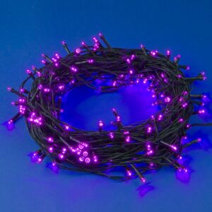 Гирлянда-нить Uniel ULD-S2000-200/DGA Pink IP20, 20 м, розовая
