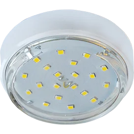 Спот накладной Ecola GX53-DGX5318 белый 18x88 лёгкий