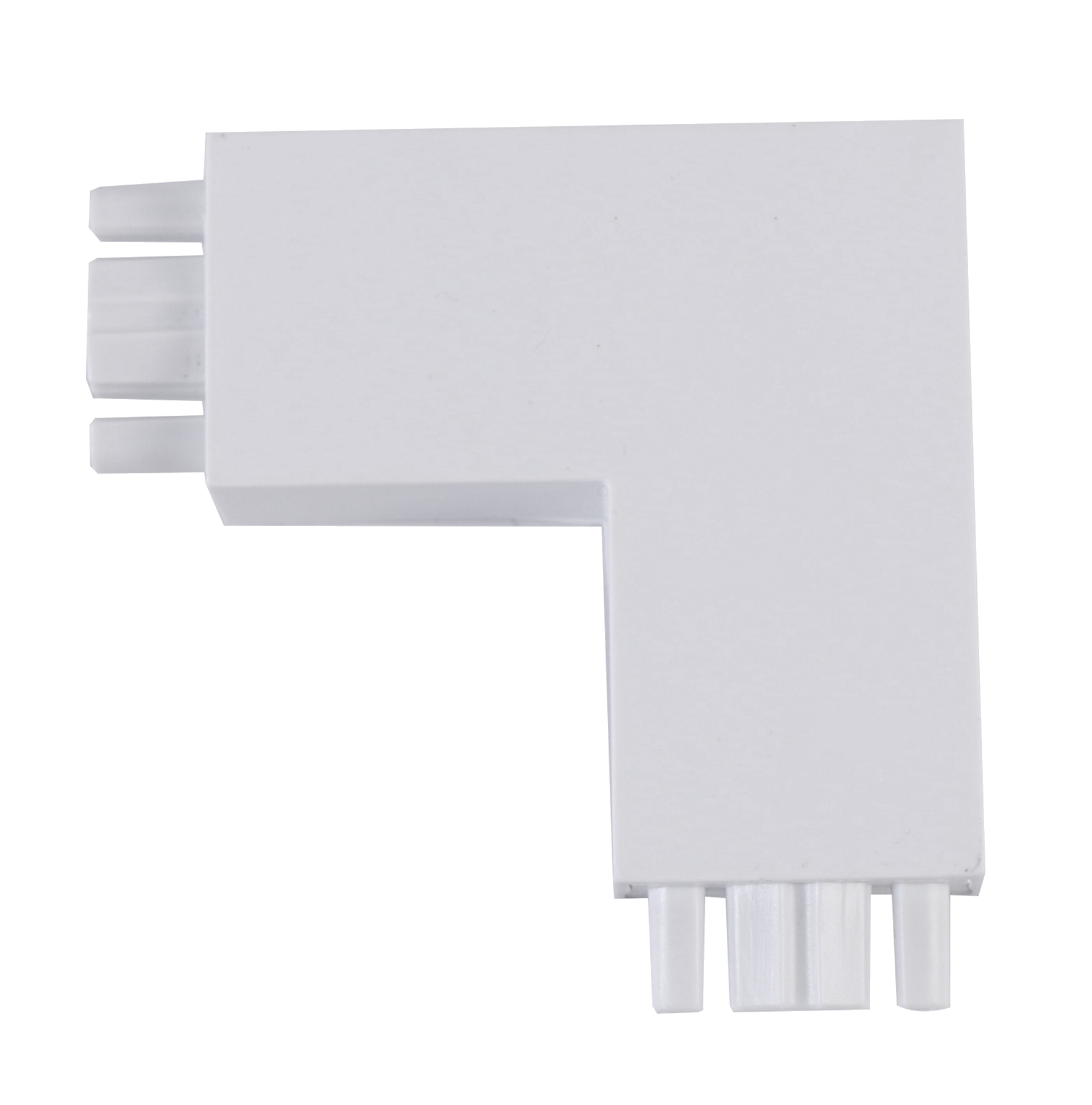 Коннектор шинопровода угловой AC-W-TL белый IN HOME