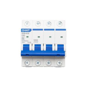 CHINT NXB-63S Автоматический выключатель 4п 63А C 4,5kA