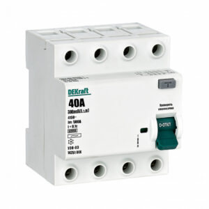 DEKraft УЗО-03 4P AC 300мА 6кА 40А 14251DEK