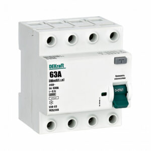 DEKraft УЗО-03 4P AC 300мА 6кА 63А 14252DEK