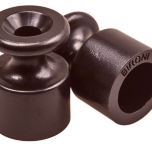 Изолятор пластиковый ретро Bironi B1-551-22, коричневый