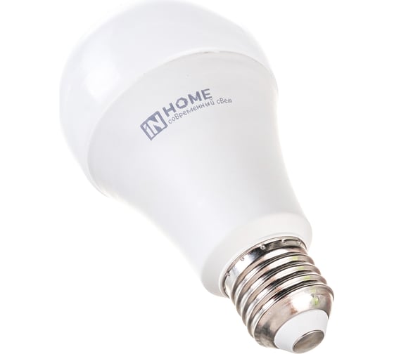 Лампа светодиодная LED-A70 25Вт Е27 4000К IN HOME