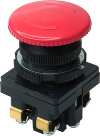 Кнопка-гриб КЕ 141/2 красная с фиксацией IP54