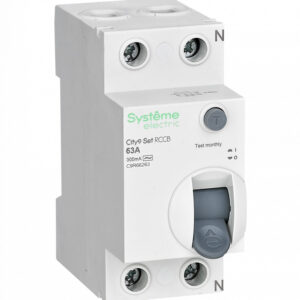 City9 Set УЗО 2Р 63А 300mA (тип AC)