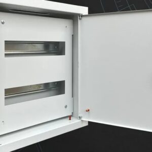 Щит распределительный встраиваемый ЩРВ-24 IP31 (350х300х120) металлический ИЕК